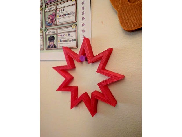 Bahá'í Star - 9 Pointed Star by msprout