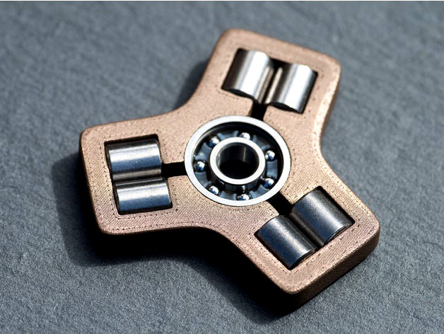 Tungsten-Bronze Fidget Spinner by walter