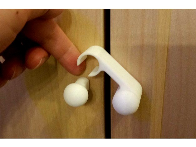 Cupboard Door Lock - Baby proof by fivestep