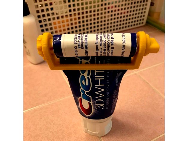 Toothpaste roller squeezer  by rubb3rtoe