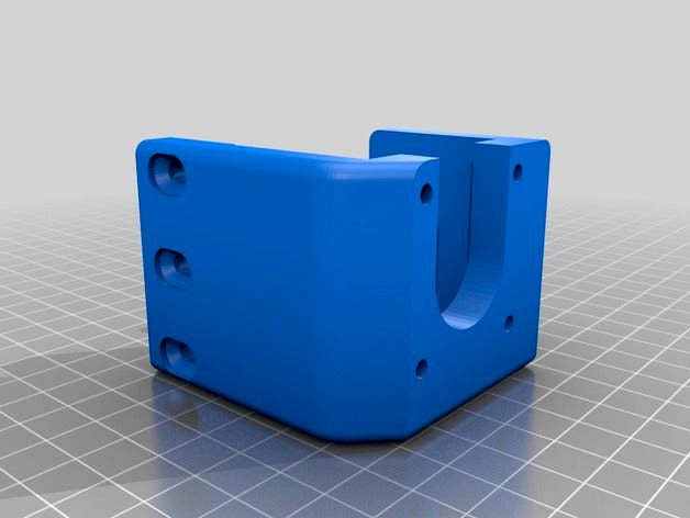 Creality CR-10 Z-Stepper Motor Clamp by Razurel