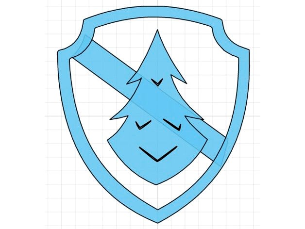 Paw Patrol Badges - Everest by xcalibre