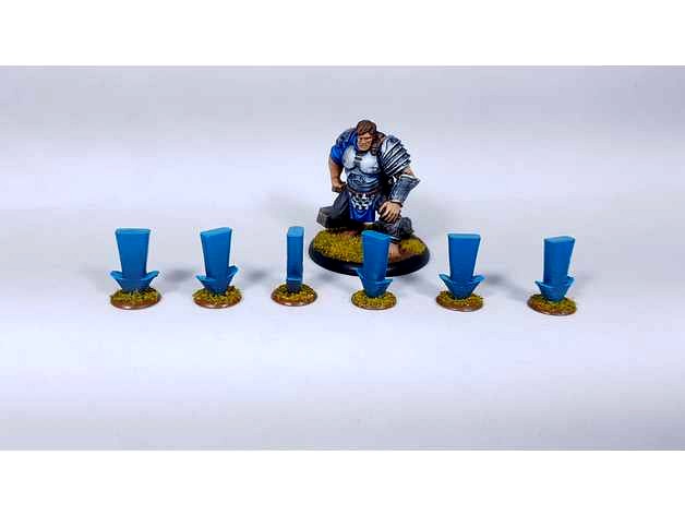 Tabletop Game Condition Markers (Guild Ball) by bbzed