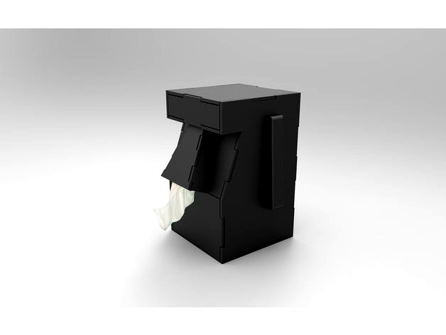 Moai  tissue box by moumoon5566