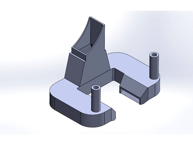 Mecreator2 Fan duct - Bauteilkühler V4 by GreenDot