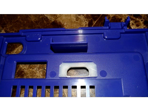 Nintendo Gamecube HDMI plate by crispycritter911