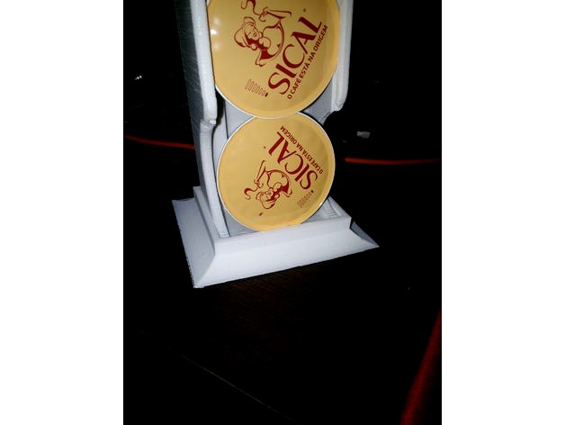 Dolce gusto capsule wall dispenser base support by luisrx7