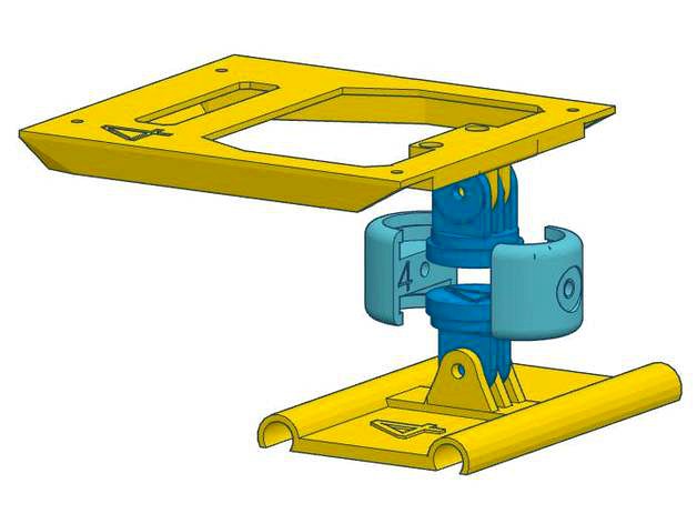 Support orientable pour Ecran Dogama DiscoEasy by AGICIEL