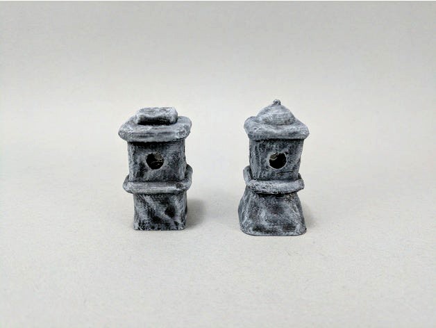 28mm Stone Lanterns (Toro) by Curufin