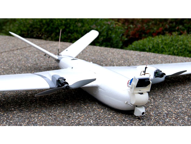 Add-ons for XUAV-Clouds FPV aircraft by Noircogi