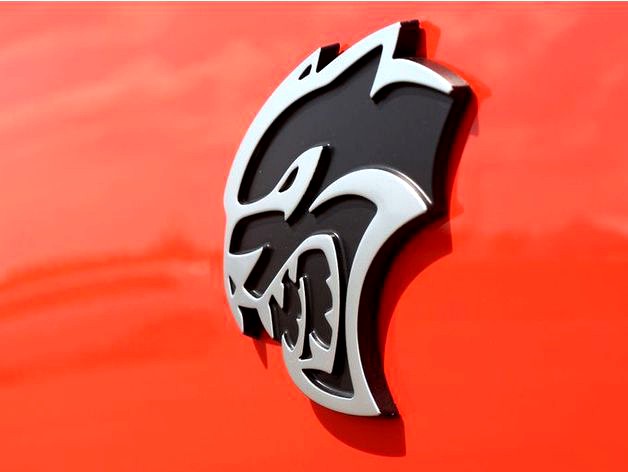hellcat keychain by grantmullet