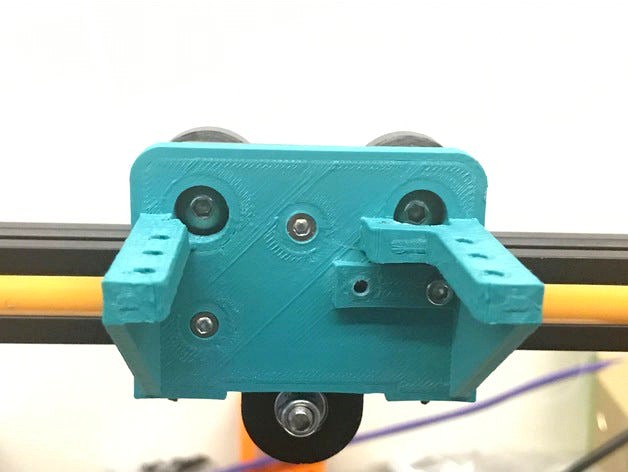 Flex3Drive 3rd gen mount for CR-10 by taxilian