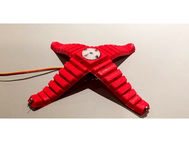 Print-in-Place Robotic Gripper by XYZAidan