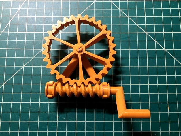 Worm Drive Gears Redux by dnewman