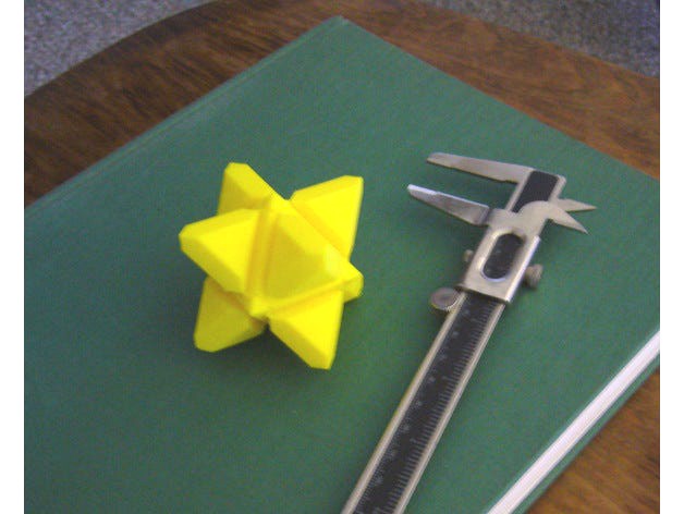 Stellated polyhedron by Geometrician