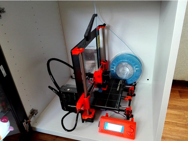 Prusa MK2 filament guide by kwijatkowski