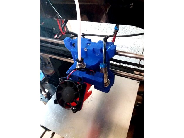 Geeetech prusa i3 X - chariot E3DV6 + Bowden by Rone25