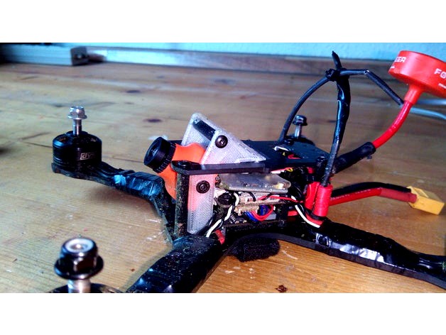 Banggood Realacc x210 FPV cam mount - carbon replacements by gerdfranz