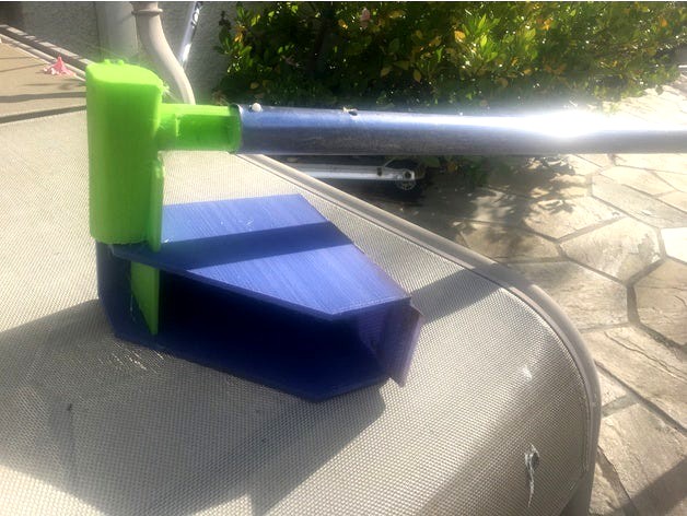 Hand or Pole Mounted Gutter Shovel by diygranite