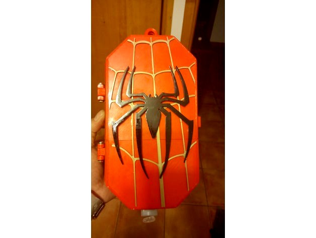 Logo Spiderman porta bolsa quimio  by aluraghi