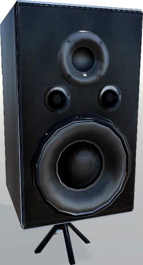 Speaker 3D Model