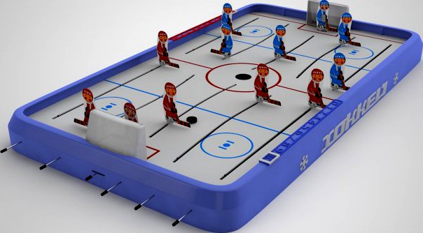 Hockey 3D Model