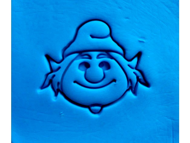 Smurfs - Hackus - cookie cutter by dragoboarder