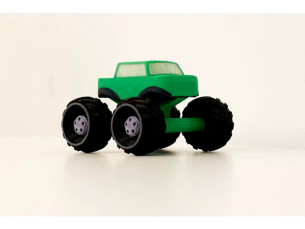 Multi-Color Mini Monster Truck by MosaicManufacturing