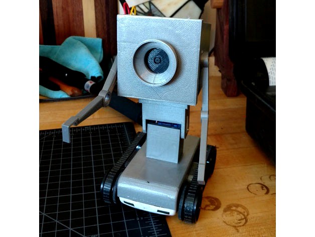 Camera mount for Pass the Butter Robot by Andrew_Thaler