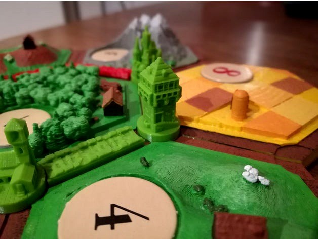 Towers of Catan - VARIATIONS by Dakanzla