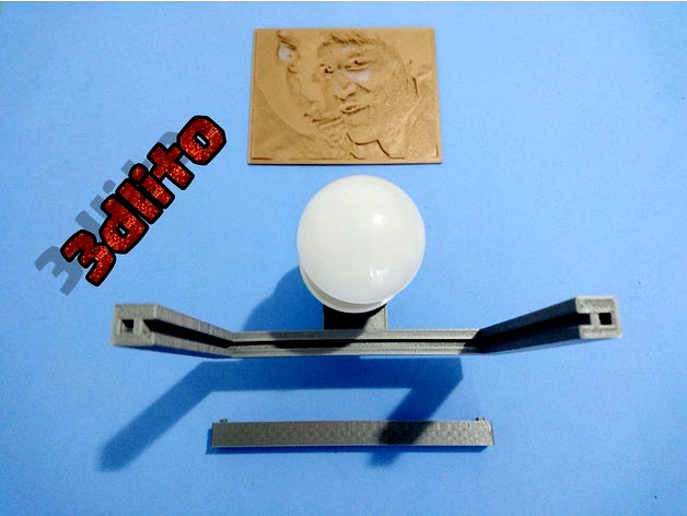 soporte luz litofania by tresdlito