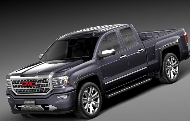 GMC Sierra Denali 2016 3D Model