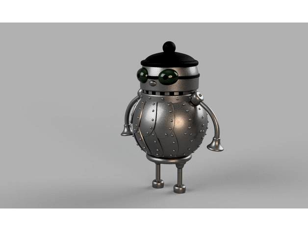 Gangster Robot by Kiwiprint