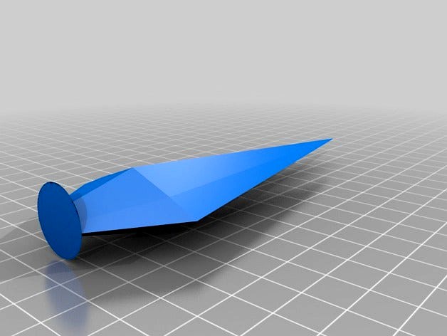 Kunai (two pieces) by Totofox