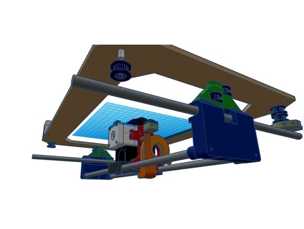 Replicator CoreXY Conversion (The Frankenbot) by pyr0ball