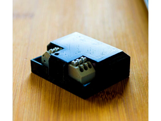 Enclosure for Nixie Tube Power Supply by mmOne