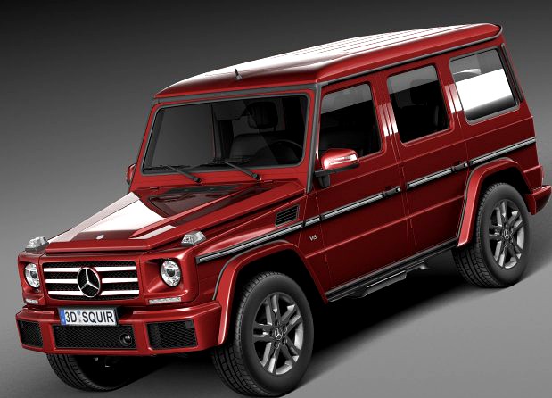 Mercedes-Benz G-Class 2016 3D Model