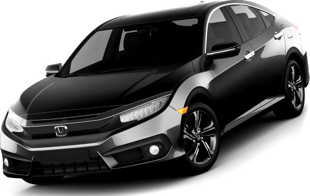 Honda Civic Touring 2016 3D Model