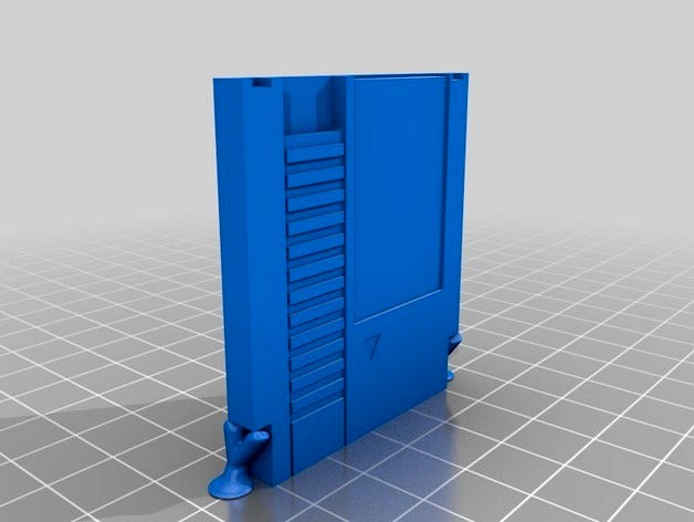 Vertical Mini NES Cart by Yourdrunkendad