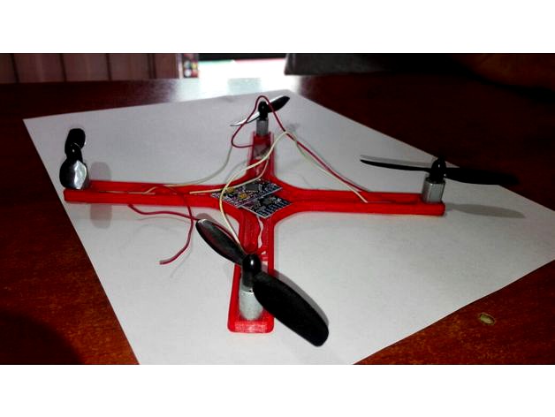 Quadcopter at home or drone casero by serinsy