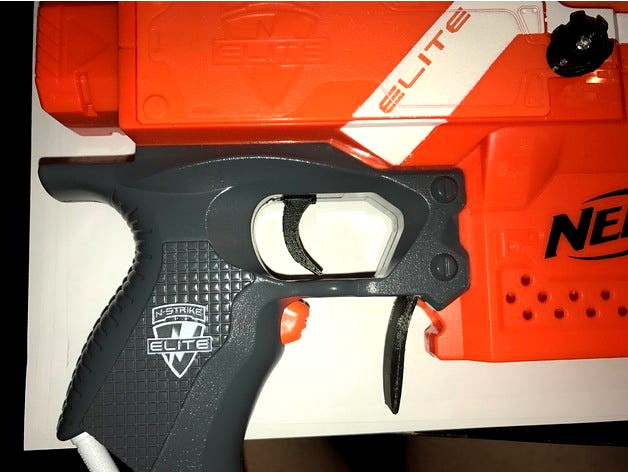 Nerf Stryfe Microswitch Trigger by Markus1406