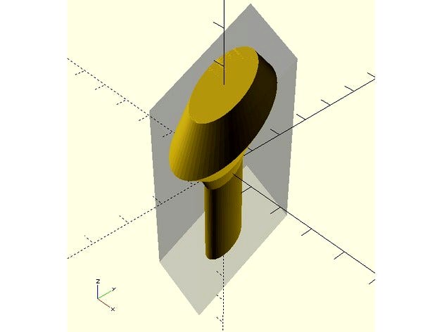 openScad, beginings of Tube by karolyish