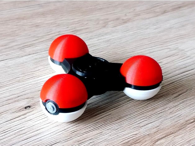 PokeSpinner - The Pokeball Fidget Spinner by DanielJosvai