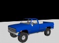 Chevy k20 3D Model