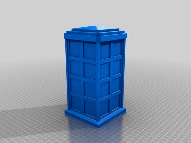 TARDIS Doctor Who by ksar