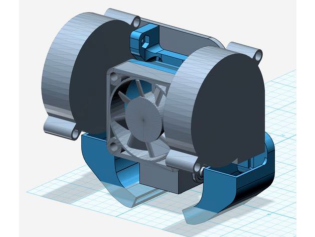 Imagine That Titian/Atlas, Creality CR-10, Afinibot A31 Print Cooling by Mk42Workshop