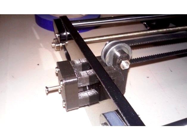 Belt tensioning modification for Tronxy p802ea (Axis y) by Pla007