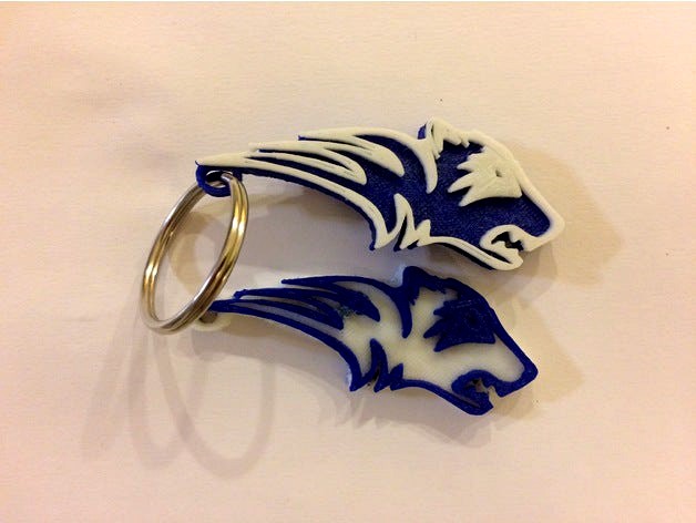 WMS Wolverine Keychain by hurst_matt