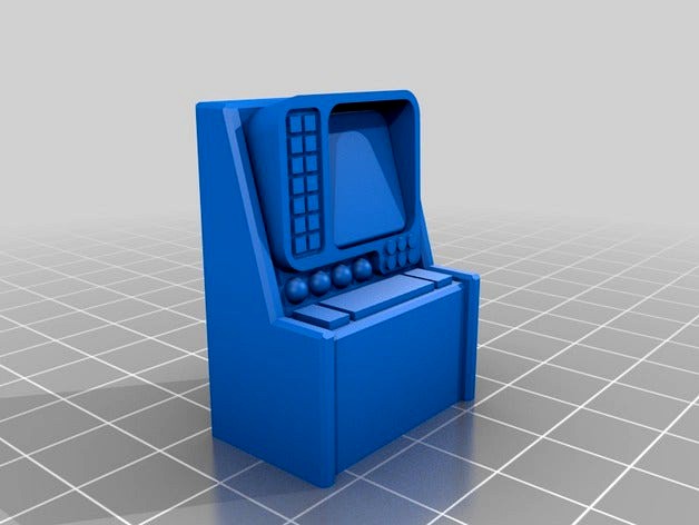 Warhammer 40K - Operating console / Conrol Panel by SnowMan77