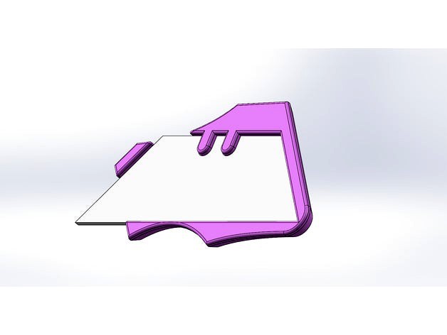 Blade holder by print3dXYZ